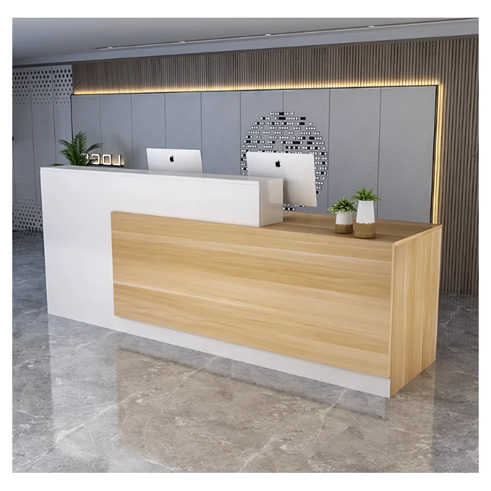 Prima factory customized Hotel Lobby Reception Desk Modern Office Reception Desk Reception Desk For Office