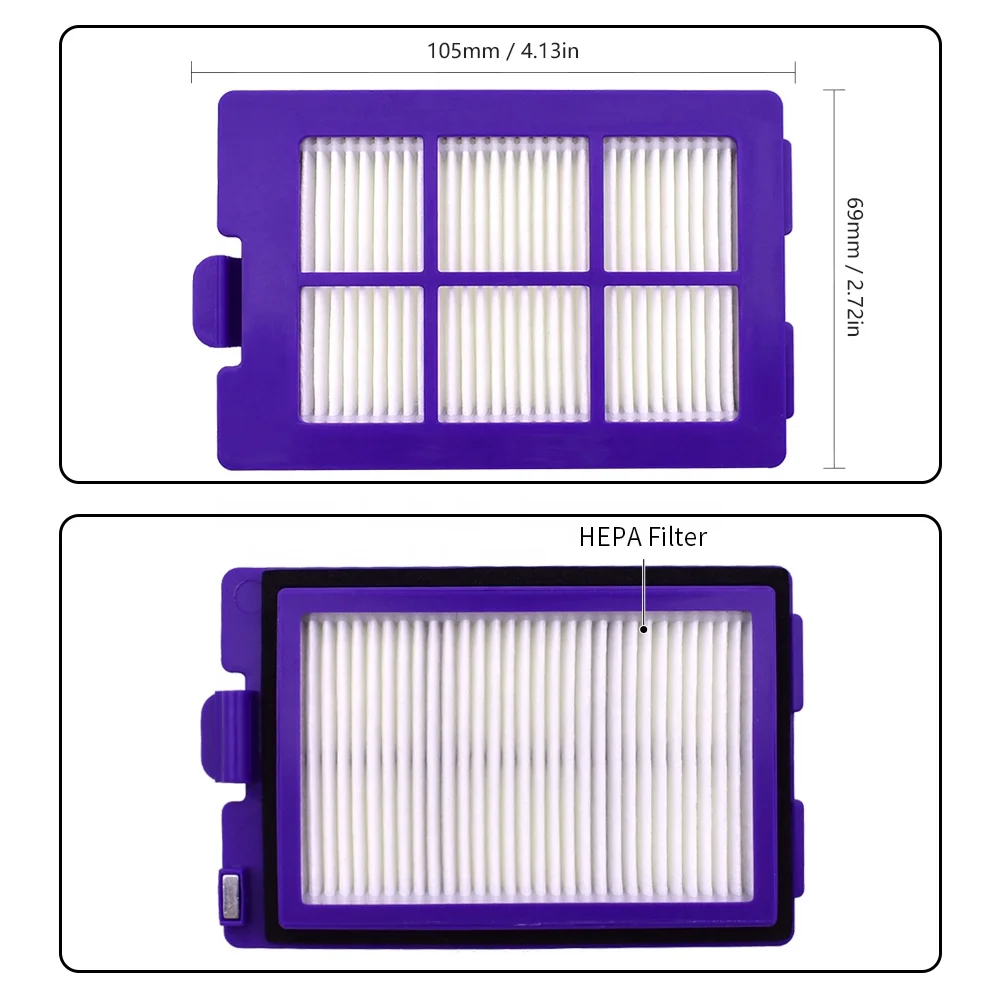 HEPA фильтр для Eufy RoboVac серии X8, гибридные детали для робота-пылесоса, аксессуары