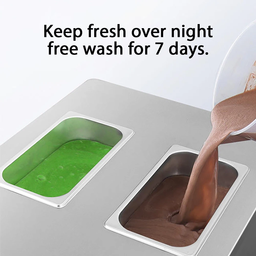 Portable Price Noodles Fall Gourd Ice Cream Machine On Sale For Global