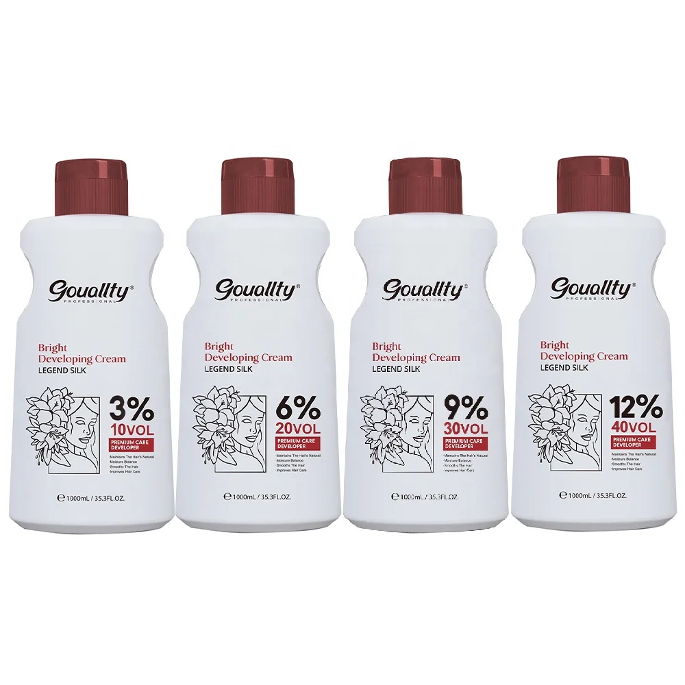 Wholesale Professional Hair Color Cream Best Assistant Hair Peroxide Developer For Coloring Lightening