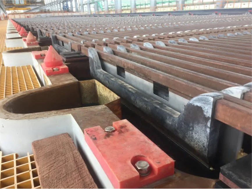 Lead-Silver (Pb-Ag) anode plate for zinc (Zn) electro-refining