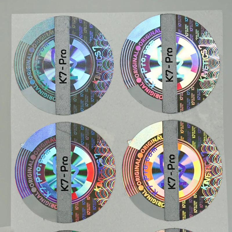 Custom Make Scratch-off Holographic Sticker Label Security Anti-counterfeit VOID Hologram Sticker Label 3D Hologram Sticker