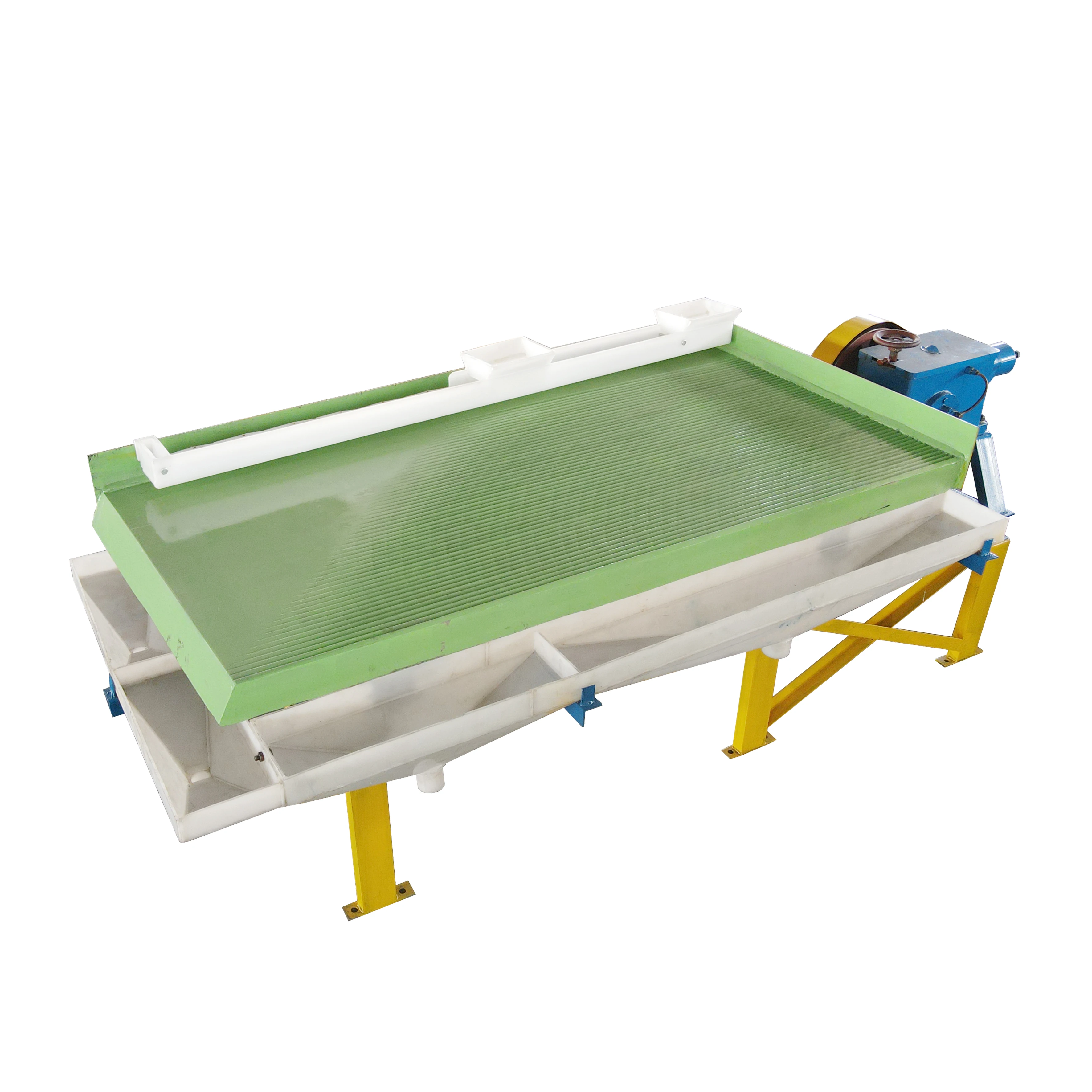 Mining Wet Laboratory Concentrating Shake Mini Copper Separation Vibration Gold Concentrator 136 6s Shaking Table