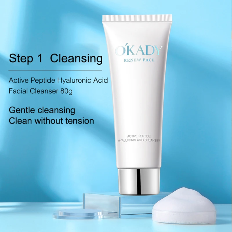 Oem Hyaluronic Acid Anti Acne Whitening Moisturizing Hydrating Face Care New Skin Care Set