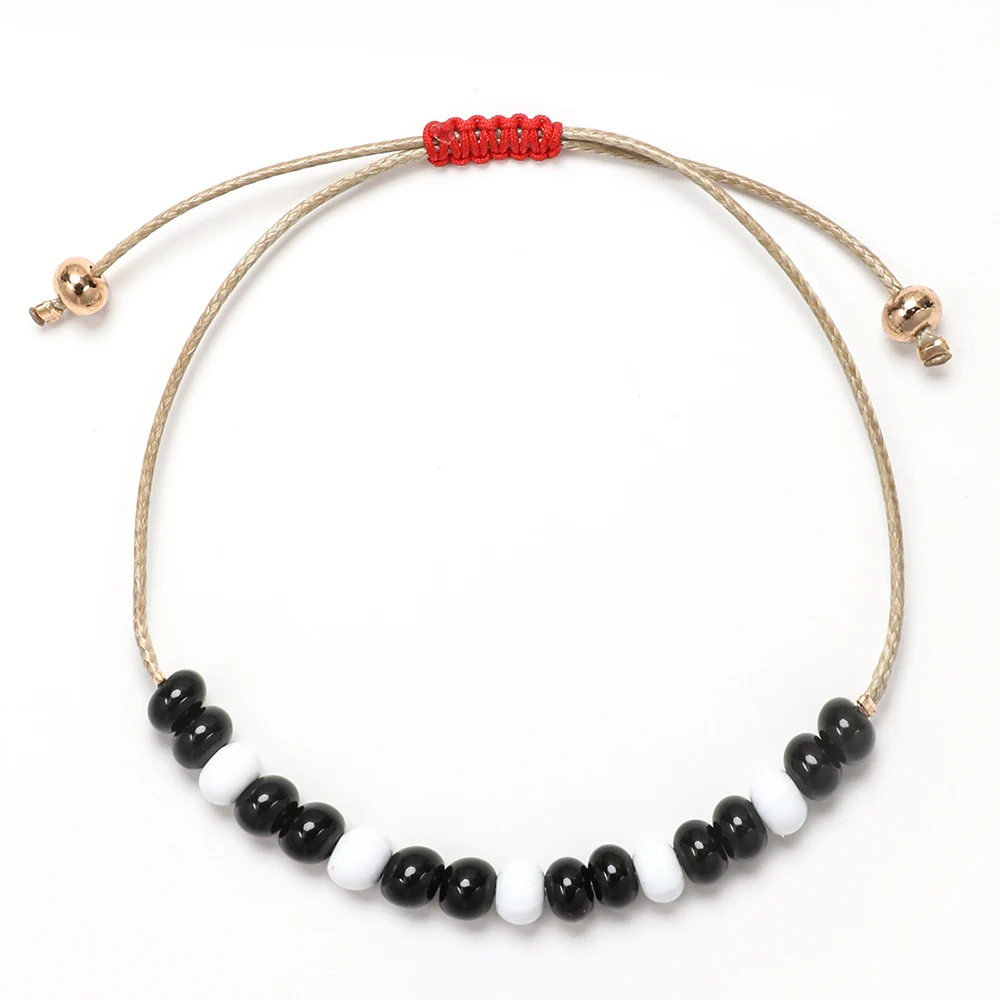 3MM Enamel Y2K Beads Girls Teens Kids Children Colorful Candy Color Beaded Bracelet Women