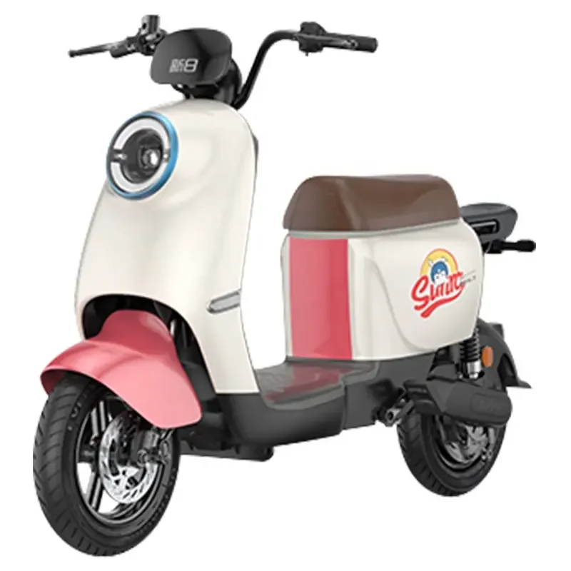 2024 New electric motorcycle with contrasting colors Adult motor scooter with strong stability electric scooter