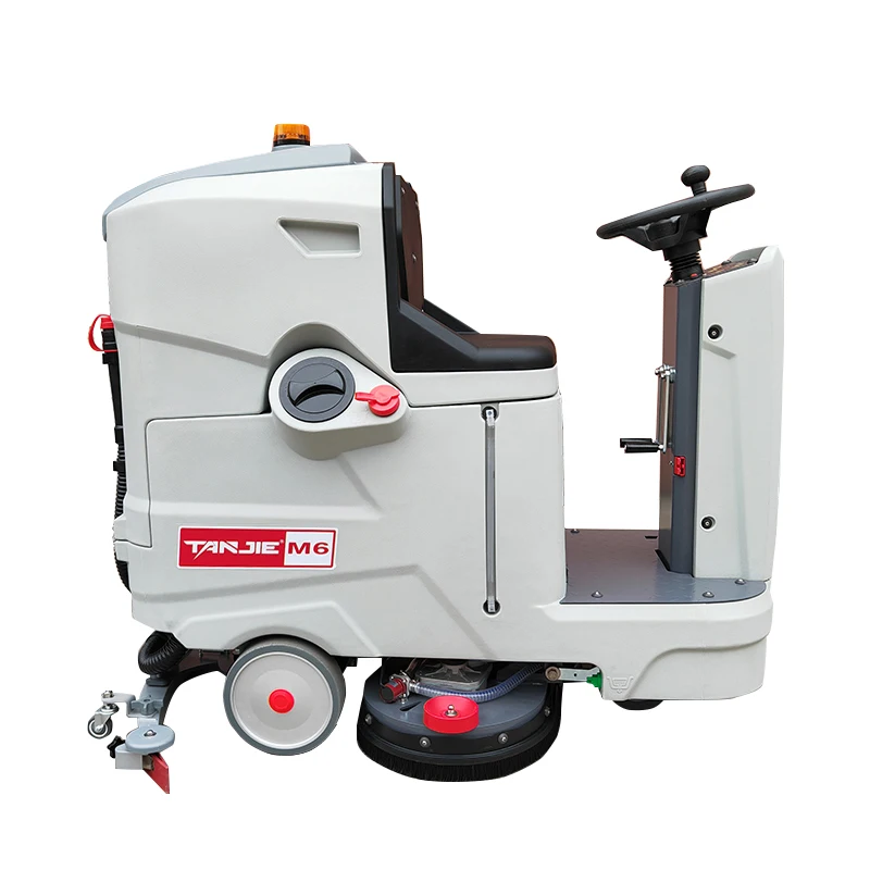 High power electric Battery Operated Drier Concrete Marble Floor Scrubber Floor Cleaning Scrubbing Machine Scrubber Dryer