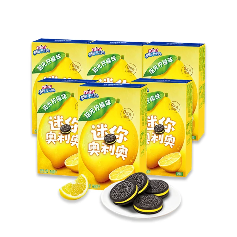 Wholesale 2024 Spring Limited Oreo Sunshine Lemon snacks Oreo Cookies