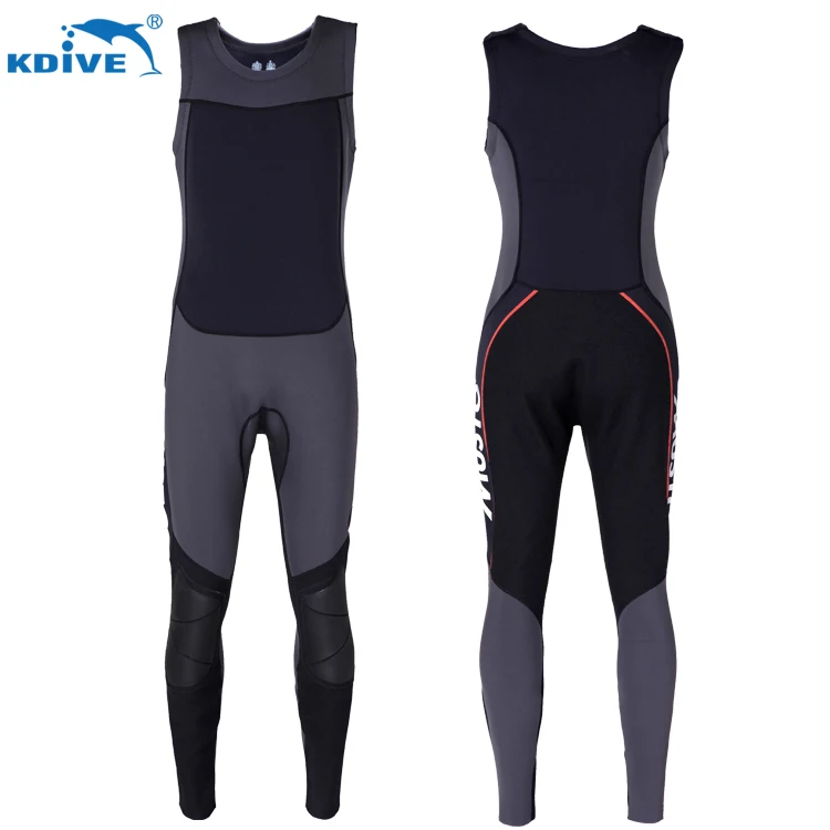 
3mm Neoprene Material Waterproof Longjhon Suit for Surfing Neoprene Wetsuits 