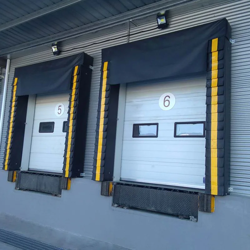 GOOD Adjustable Sponge Dock Shelter (Manual or Electric)/High Quality And Low Price
