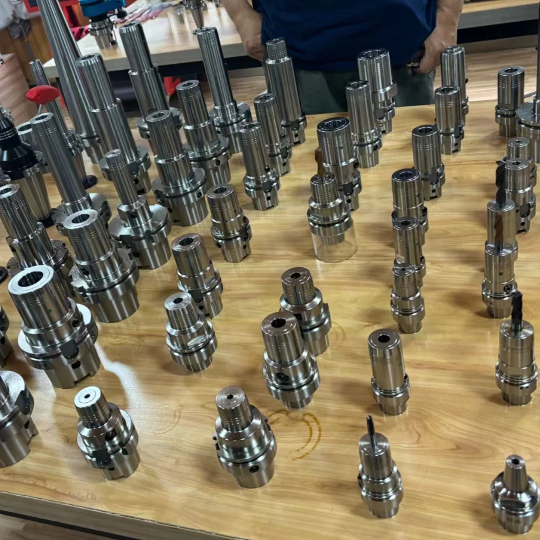 CNC hydraulic tool holder bt30 bt40 bt50 sk30 sk40 sk50 series collet chuck for milling cutter HSK CAT