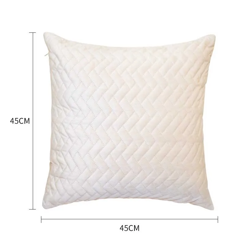 Wholesale Bedside Pillowcase Ultrasonic Pionsonic Embossing Home Sofa Pillowcase Cushion Cover