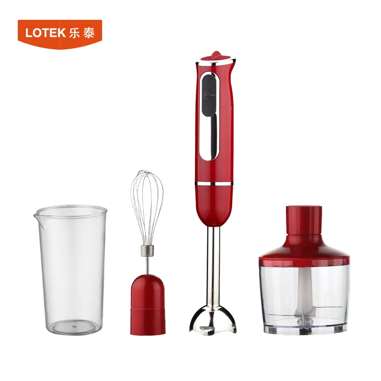 Household 2-Speed Full Copper DC Motor Electric Hand Blender for Food Mixing