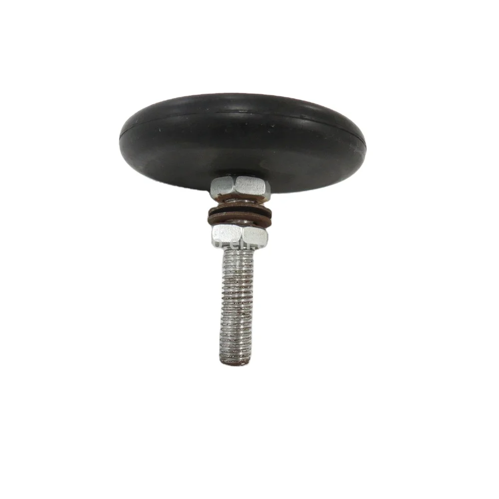 Custom made Rubber feet threaded, sofa leg