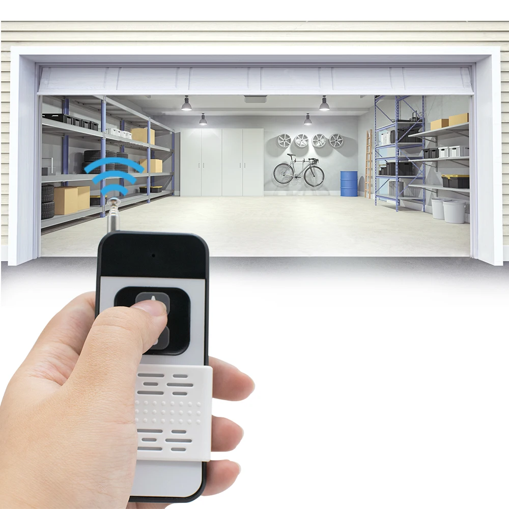 433Mhz Wireless Remote Control 1 2 4 Keys 1527 Learning Code 1000M RF Relay Transmitter for Gate Garage Door motor Controller