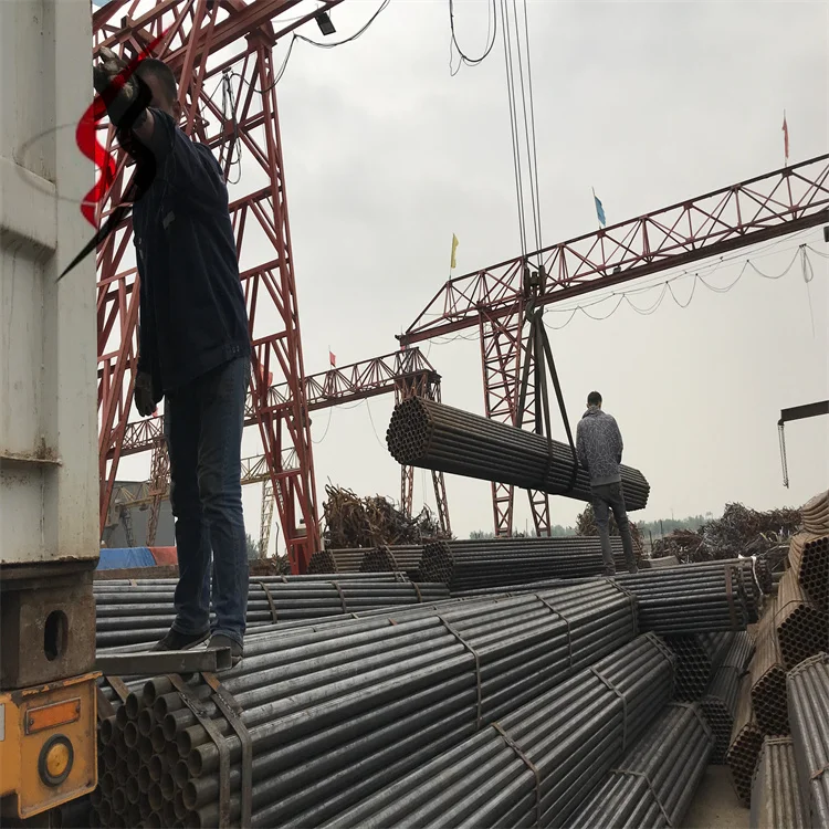 Competitive price black 800mm diameter steel pipe for railing price