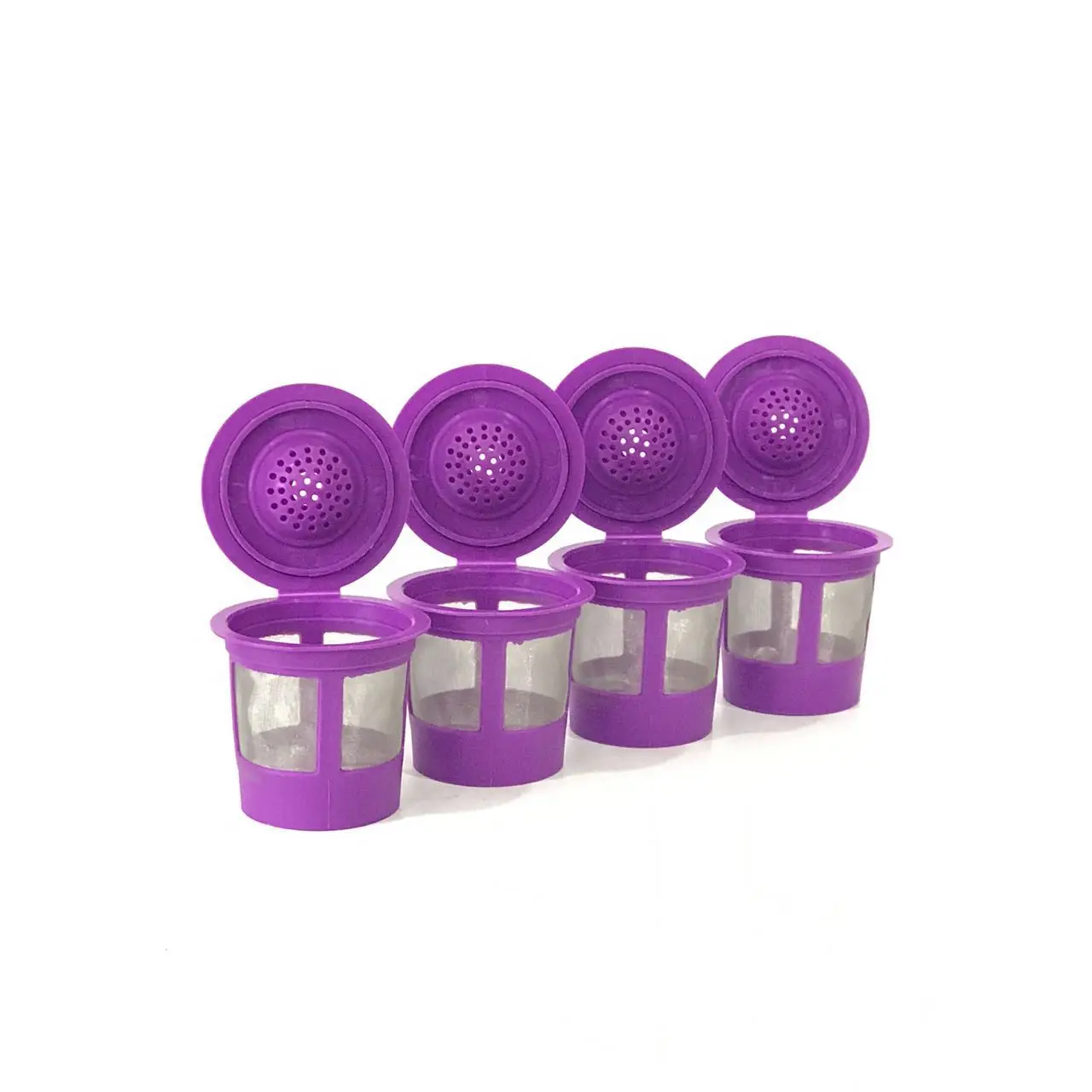 Practical disposable/reusable k cup coffee filter Keurig empty k cup