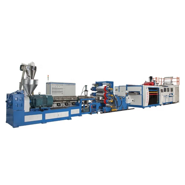 Plastic Sheet Fully Automatic Extruder & Cup/Bowl/Container Thermoforming Machine