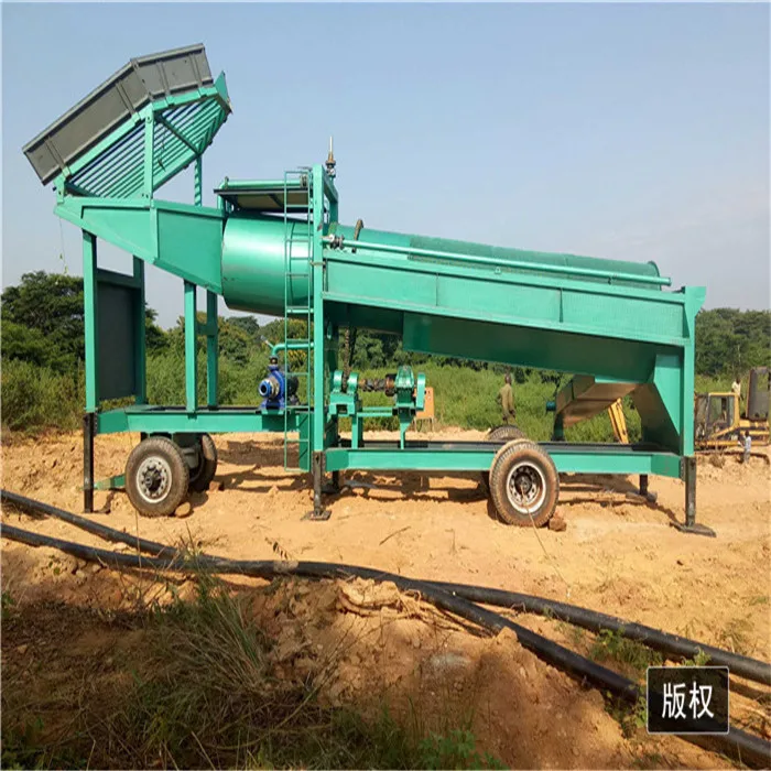 100t Per Day Gold Refining Machine Alluvial Gold Mining Machine Complete Gold Washing Mining Machine