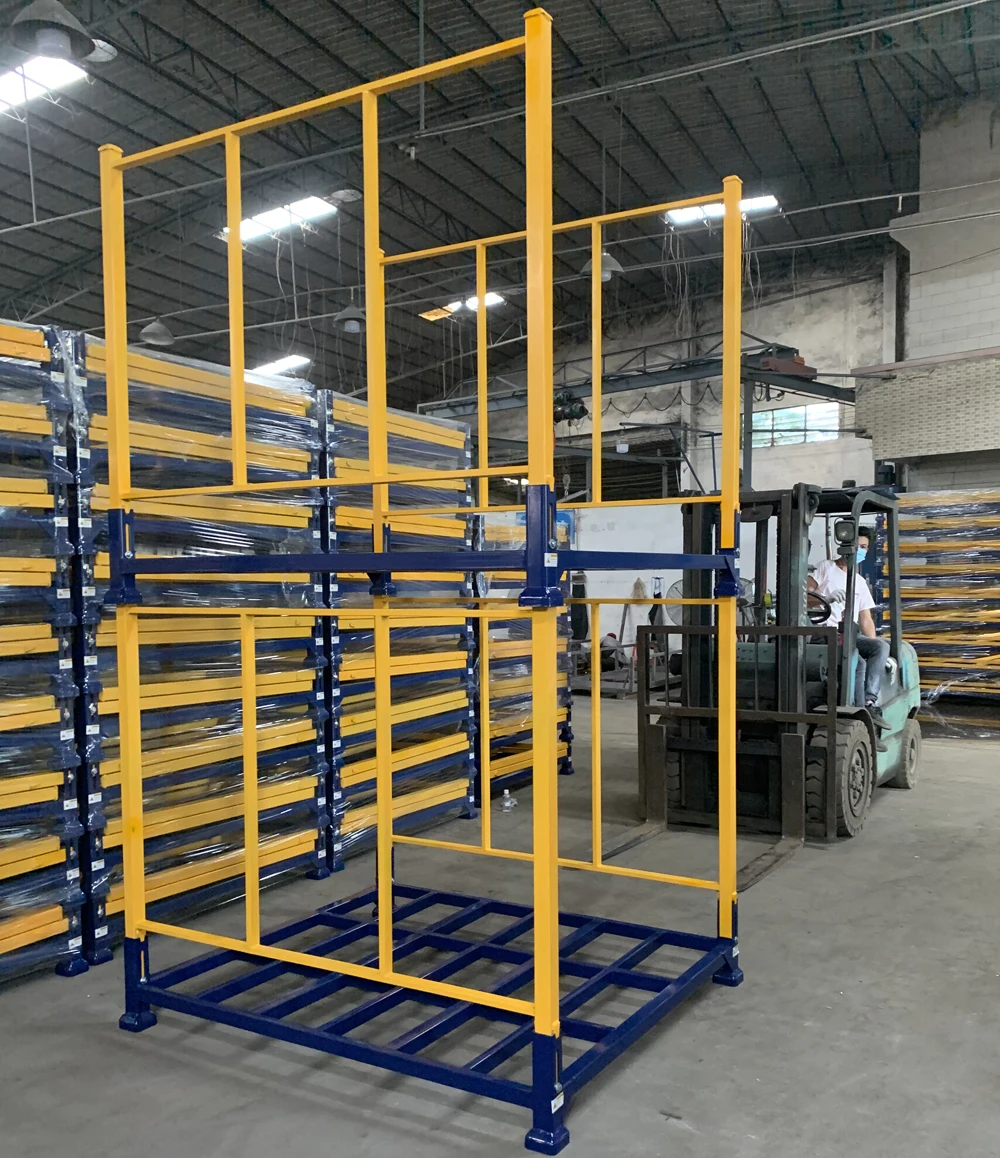 
warehouse customized tire rack pallet rack metal stacking shelves stacking racks 