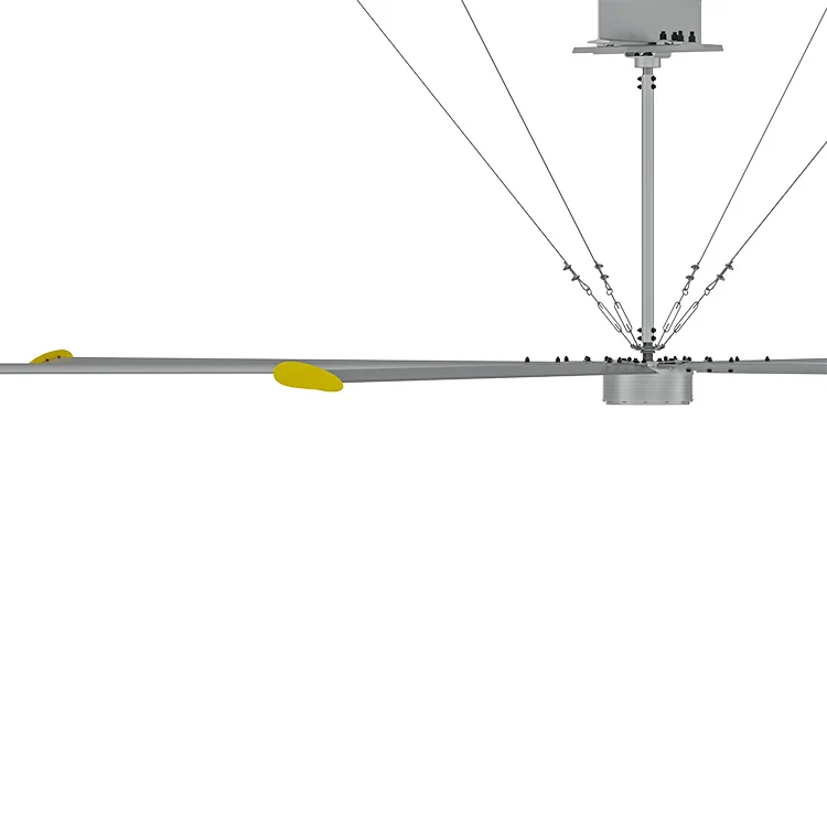 Made In China Equipped Magnetic Suspension Motor 18ft Large Industrial Fans Hvls Big Ceiling Fan
