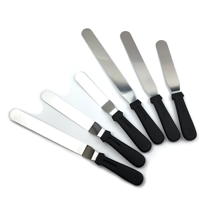 Pallet Knife Cake Spatula Stainless Steel Cake Icing Spatula