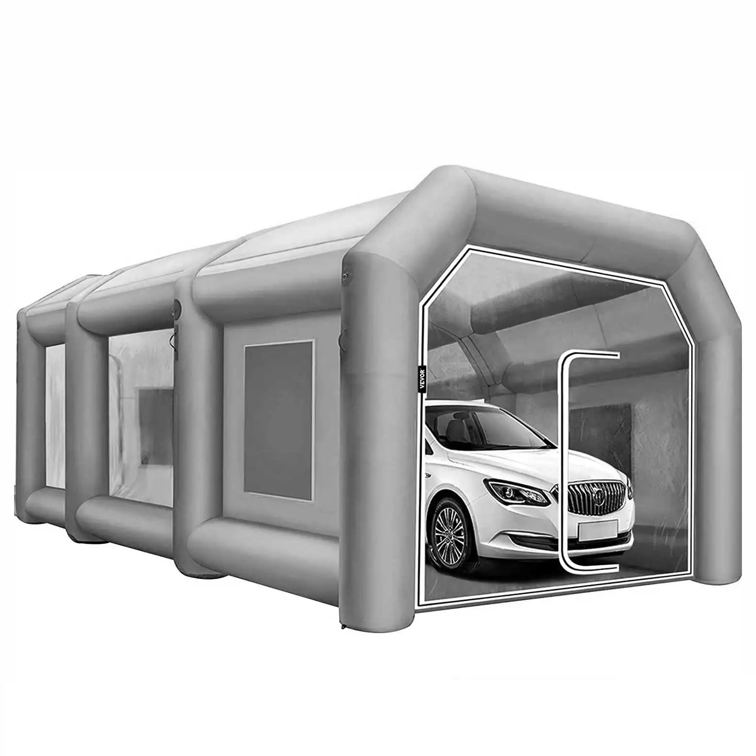 Customized Portable Inflatable Spray Paint Booth Inflatable Tent Spraying Painting Booth for Car