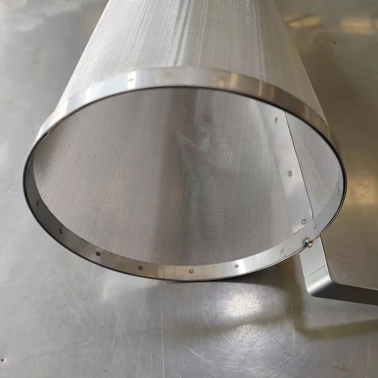 Stainless Steel  Mesh Homebrew Hops Beer & Tea Kettle Brew Filter Brewing 6x14inch Hopper Spider Strainer