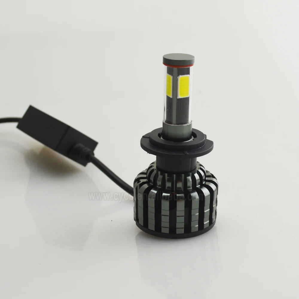  CE 10-32 в пост 100w 12000LM 4 стороны супер яркий высокой мощности Авто фара COB G9 H7 лампы для автомобильных