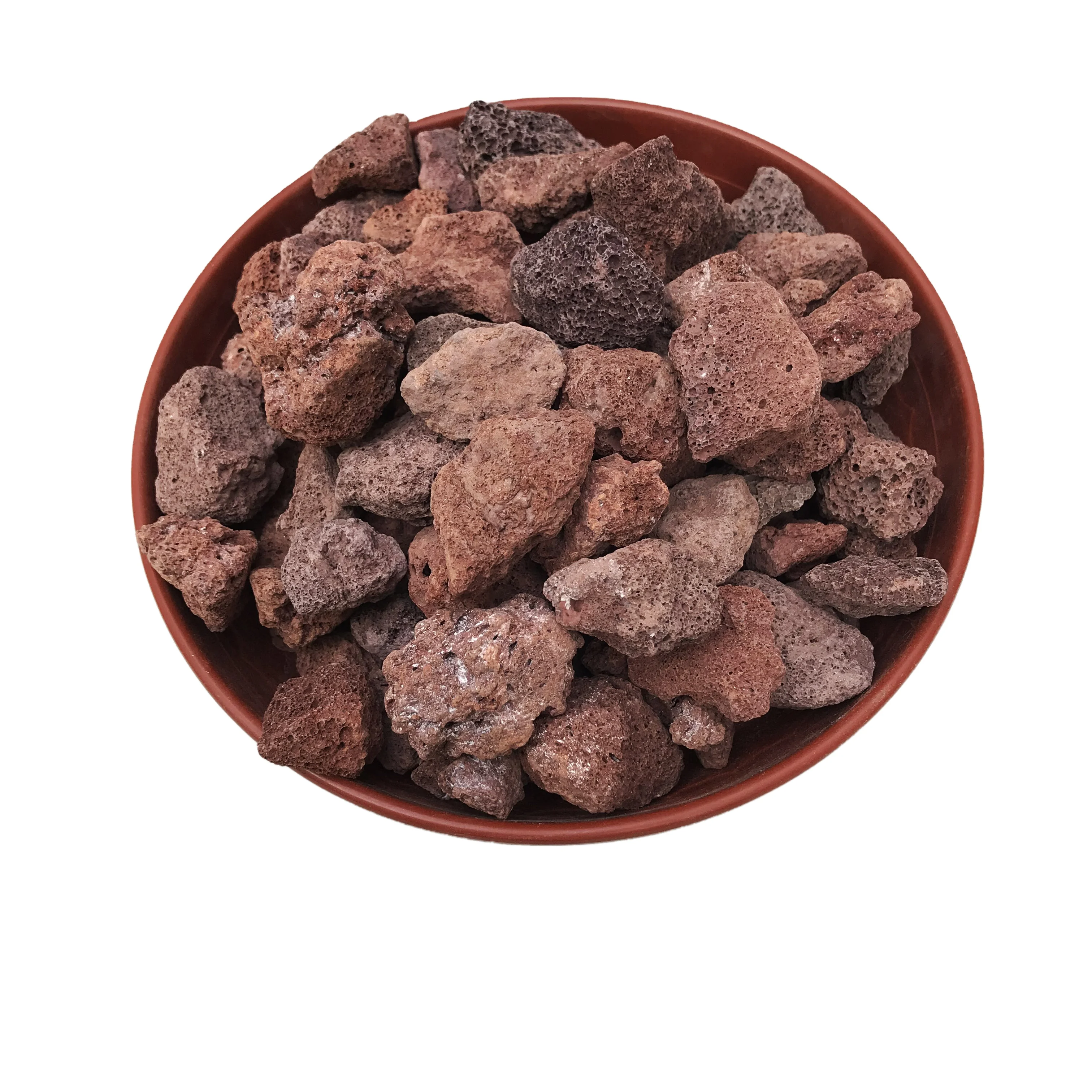 
High Quality Natural Pumice Lava Red Stone Volcan Rock for Sale 