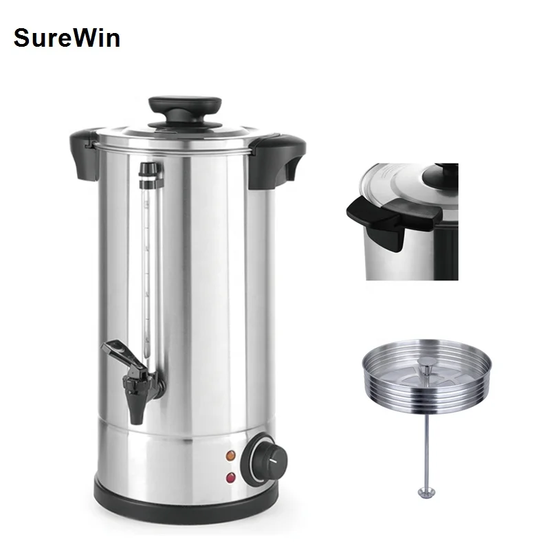 Manufacture cafetera coffee dispenser coffee maker stainless steel electric catering urn supplier for hotel bar restaurant