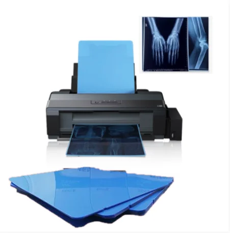 Premium Inkjet Medical Blue Film for x Ray imaging 8*10 14*17