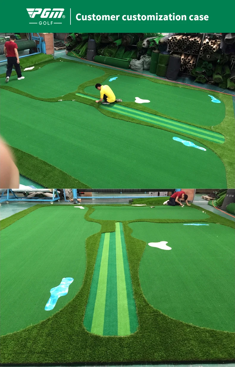 High quality indoor artificial mini golf putting green carpet