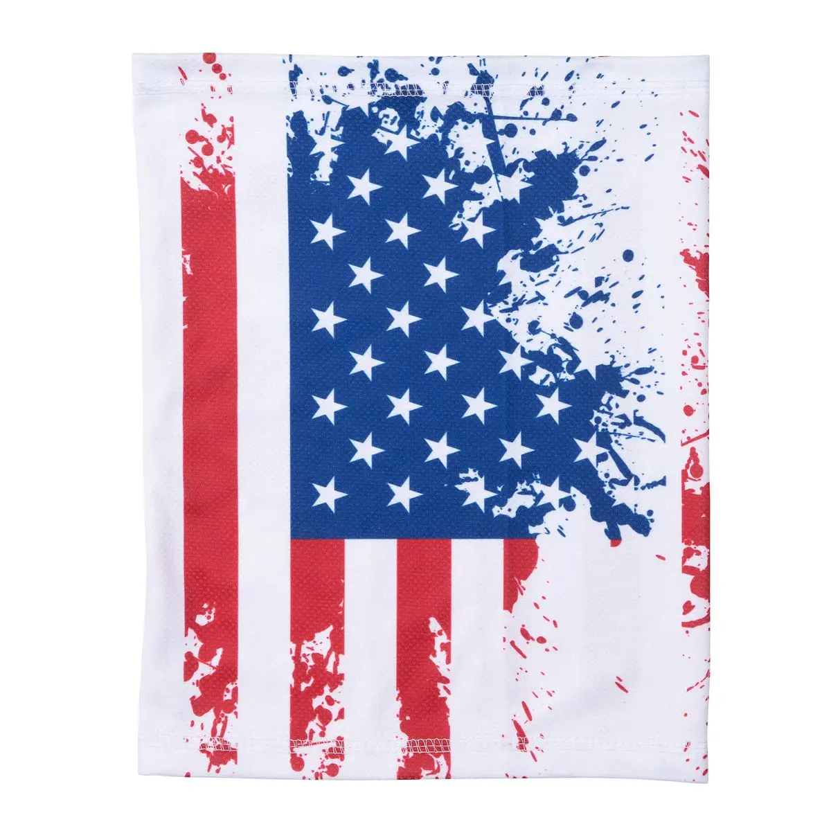 Polyester Multi-Function USA Flag Tubular Face Neck Gaiter Wrap