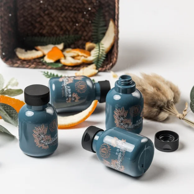 BASINUB Low budget toiletry sets bathroom one time use toiletries good price hotel amenities bottle and tub