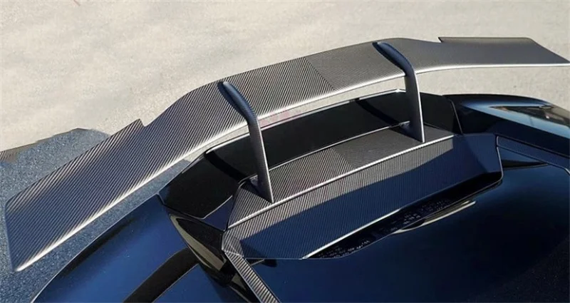 For Lamborghini N Style Spoiler Huracan LP610 EVO Dry Carbon Fiber Rear Spoiler Wing Auto Parts
