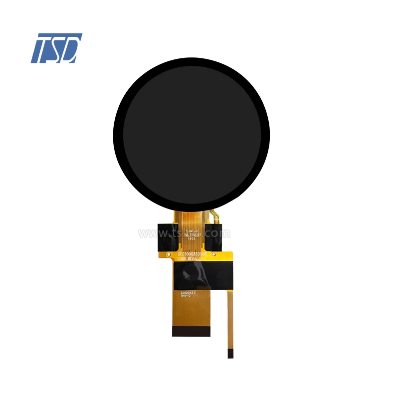 3.0 inch round TFT LCD with RGB interface and capacitive touch screen