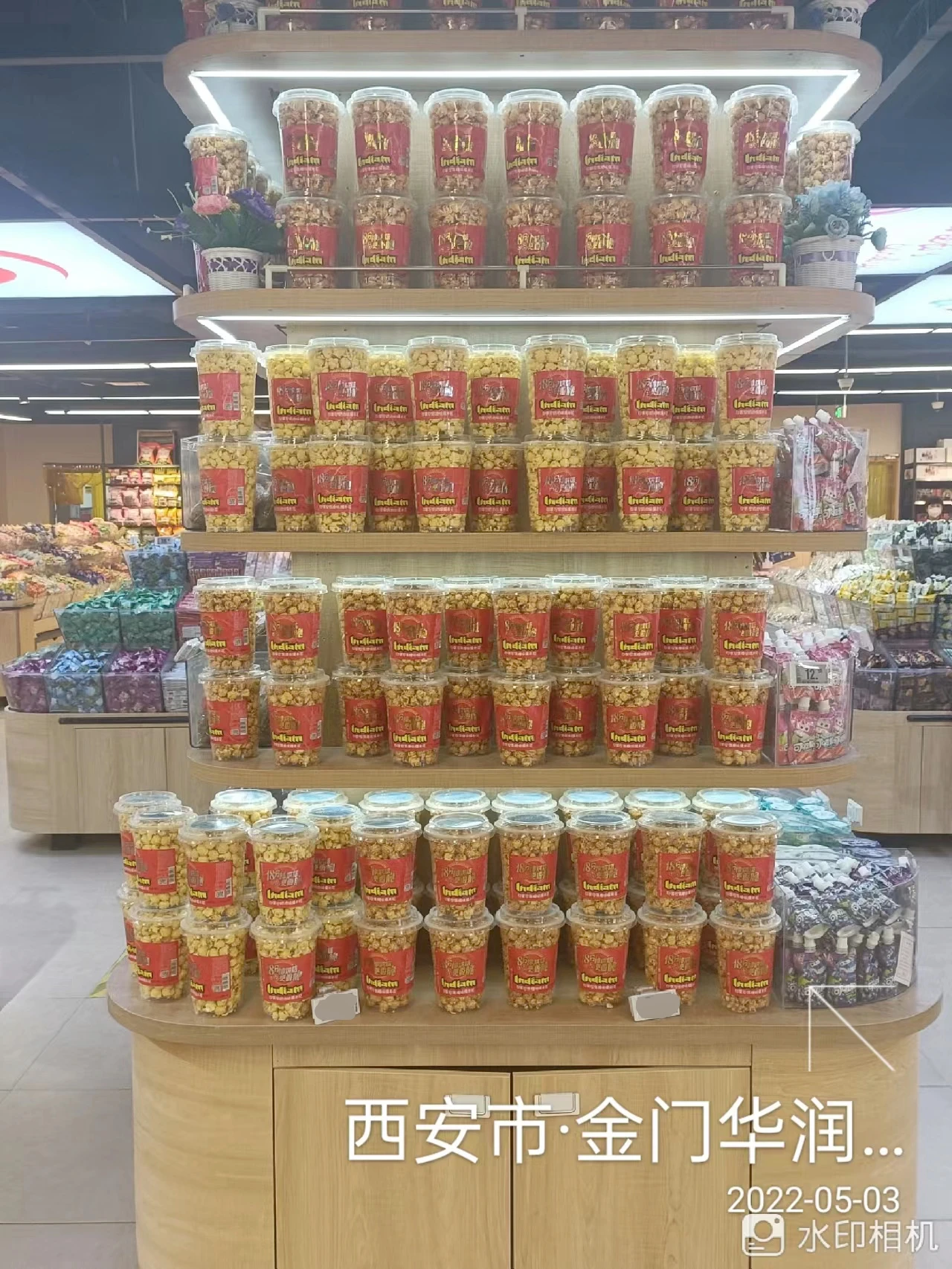 Whole Grain ,Non-GMO, Gluten Free, High Quality Flavored INDIAM Popcorn