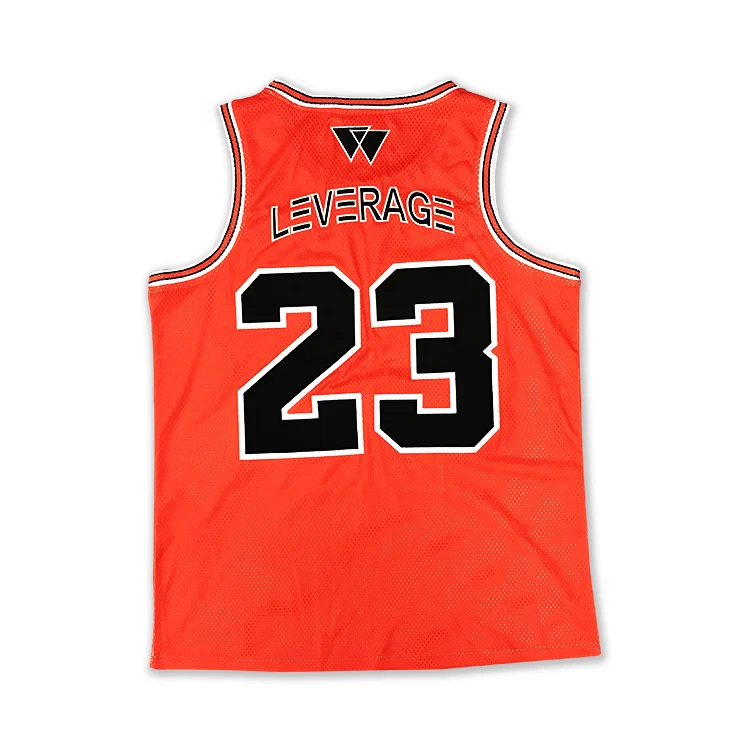 Customizable Jersey Basketball Sports Shirts Design Embroidery Logo Black And Red Basketball Jersey