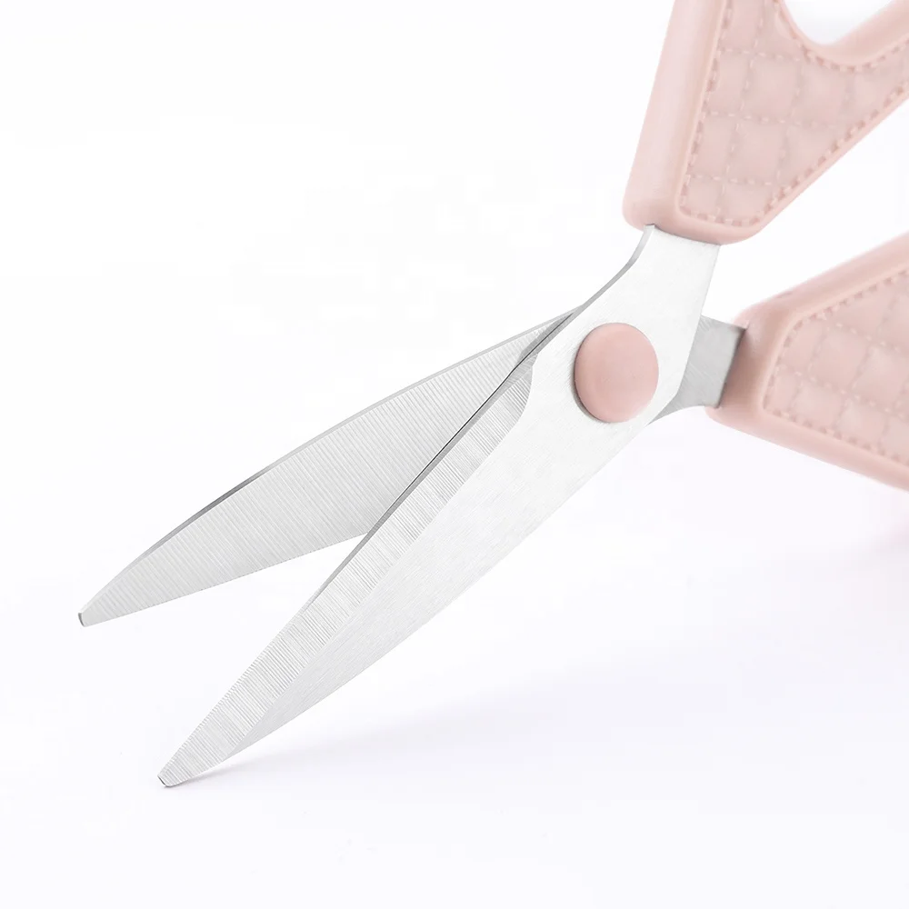 Factory Wholesale School Student Paper Scissors Sewing Fabric Kids Paper Shears Stainless Steel Household Children Scissors