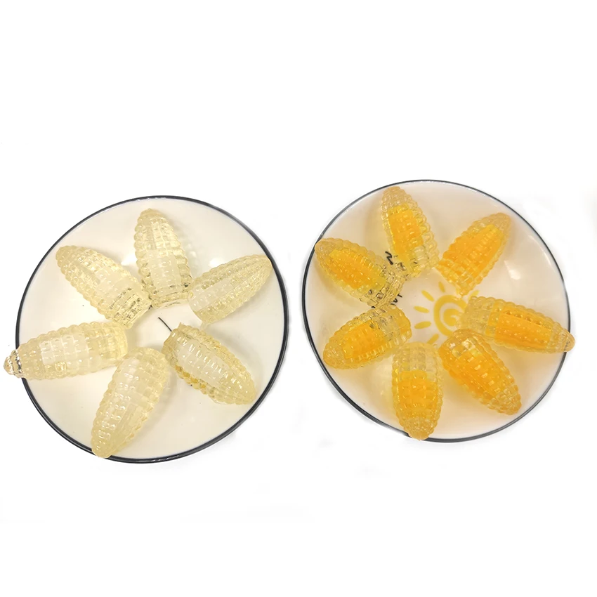 Sweet Yellow Corn Shape Soft Jelly Gummy Candy