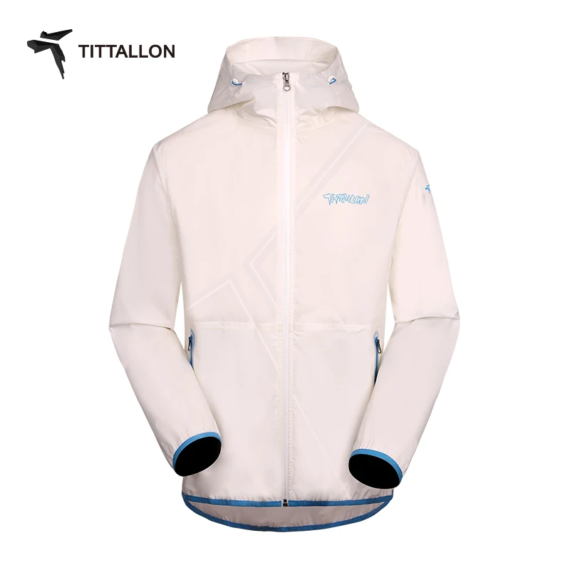 
OEM men climbing waterproof quick-dry light weight windbreak thin hooded jacket windproof overcoat 