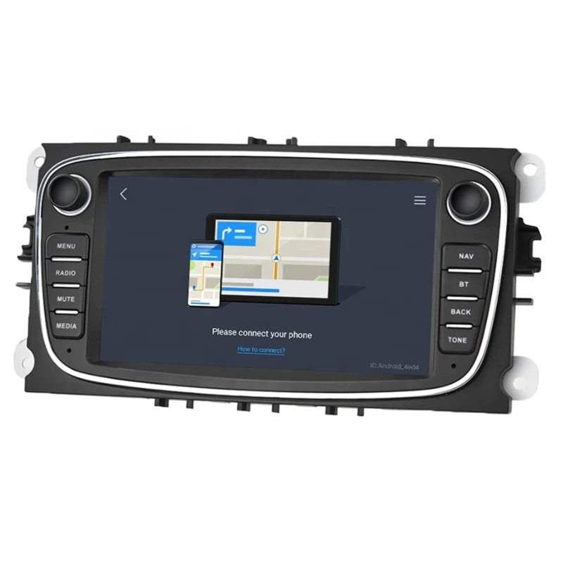 2DIN Android 9 Car Video Navigation DVD Player Car Stereo For Ford Mondeo Focus