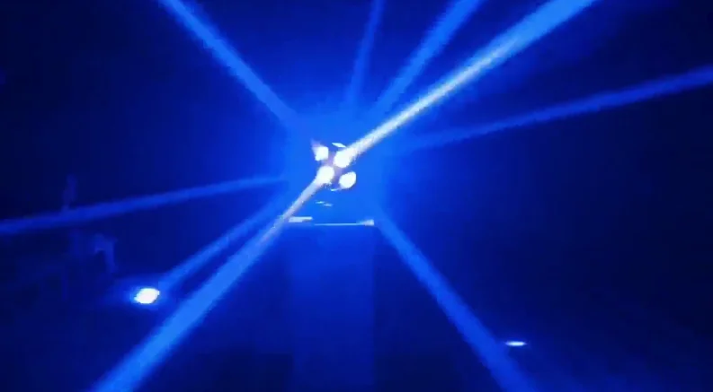 MITUSHOW 12 шт. 25 Вт rgbw 4 в 1 светодиодный луч футбольный движущийся головной свет светодиодный диско-шар освещение