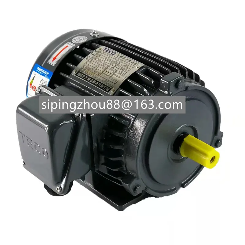 TECO Dongyuan brake motor 0.75kW ETEFDF 750W AEEF2N TEGH80M brake motor 1HP