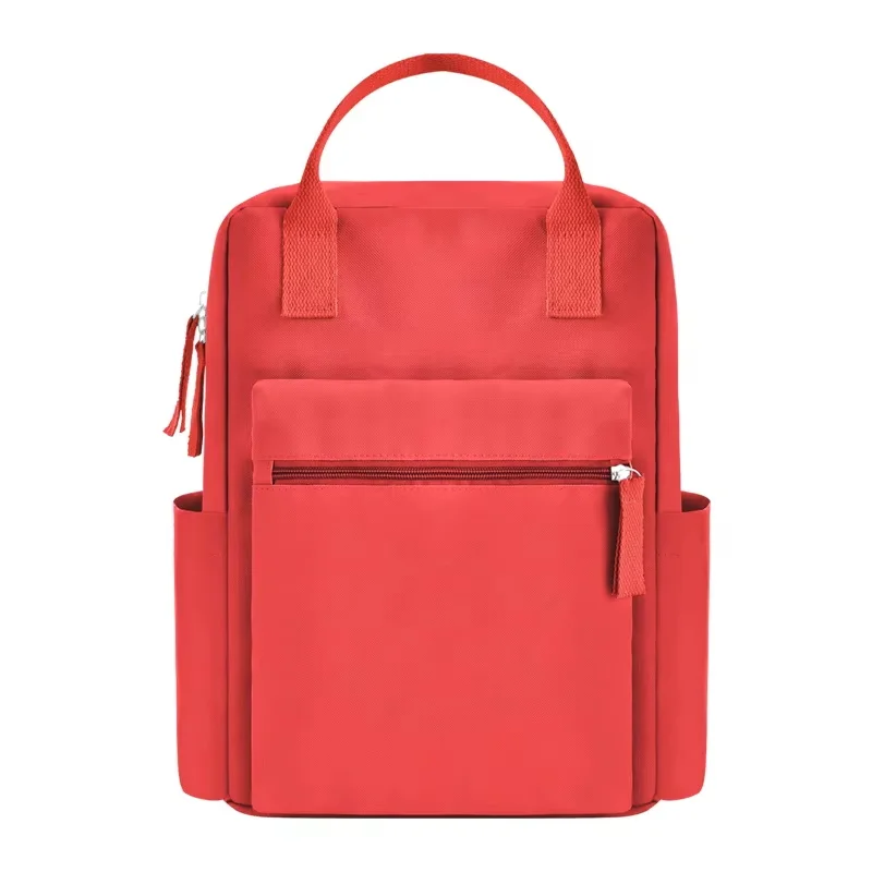 2023 Japan Korea Style Waterproof Canvas School Backpack for Students Pupils and Teenagers Primary Middle School Lower Price