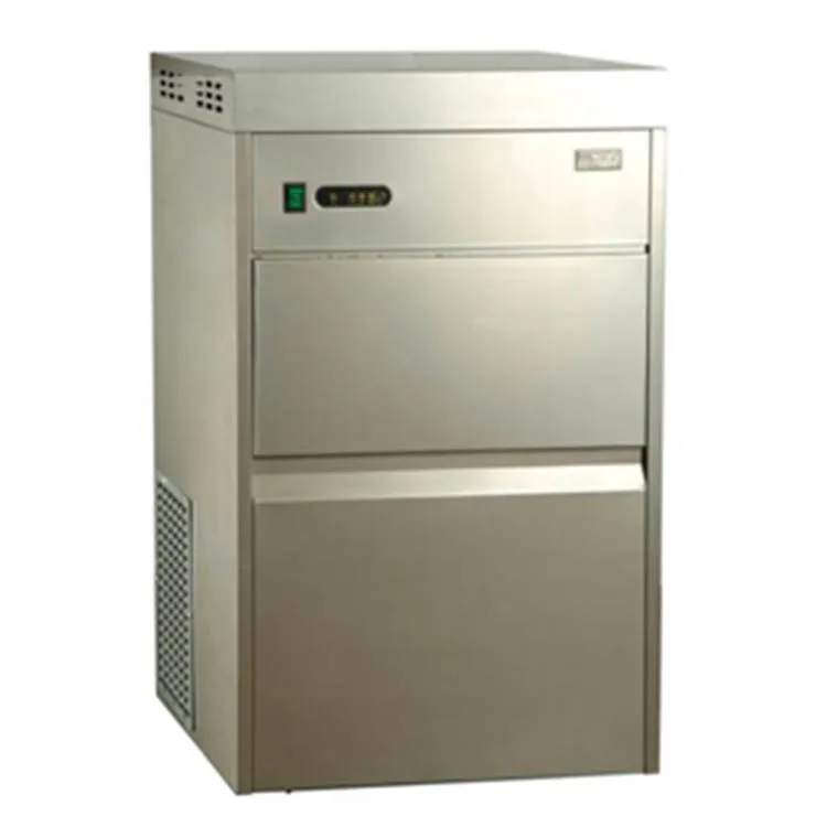 Durable using  cube snowflake ice machines with cold water