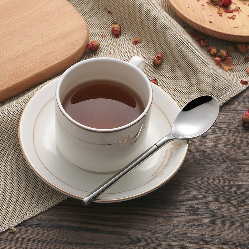 Classy flatware stainless steel wicker cutlery dinning table set Professional Cutlery Brand