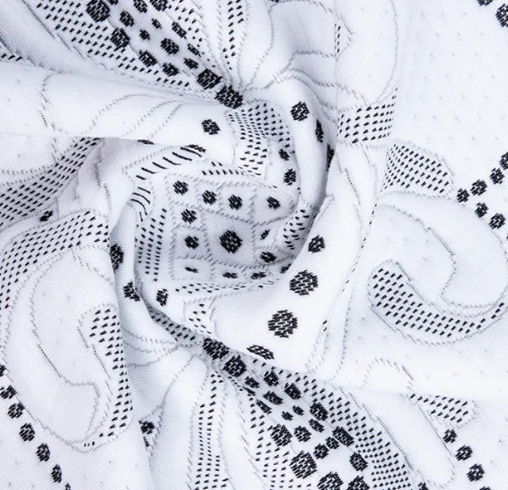 New Arrival Massive Inventory Oeko-Tex Certificated knitted fabric with soft and breathable for mattress cover border