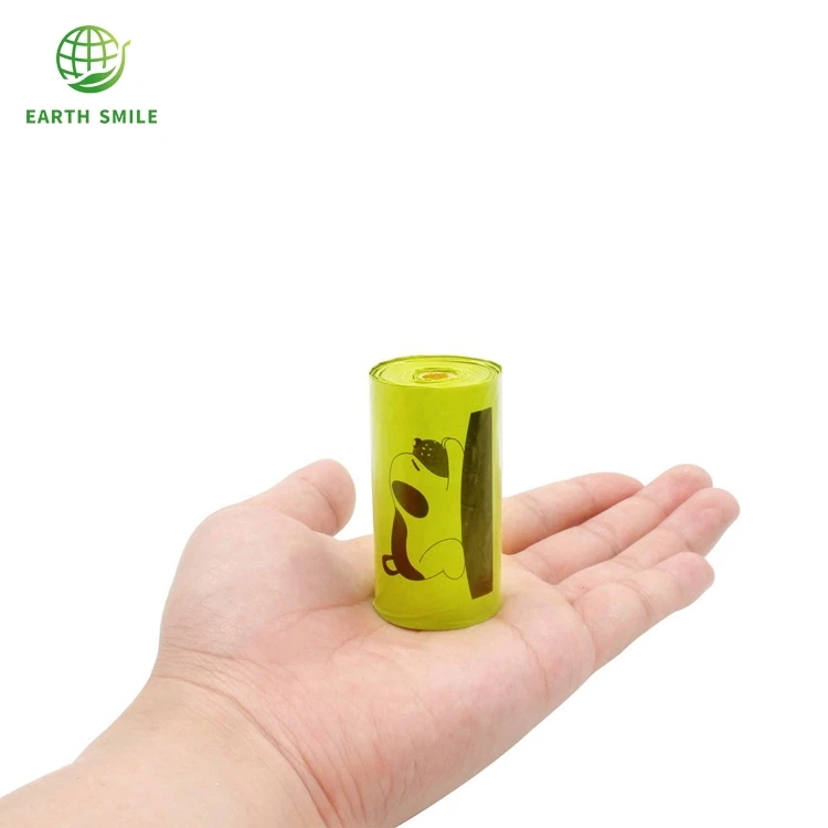 BPI ASTM D6400 EN13432 Approval 100% Biodegradable Compostable Pets Poop Bag Dog Waste Bags